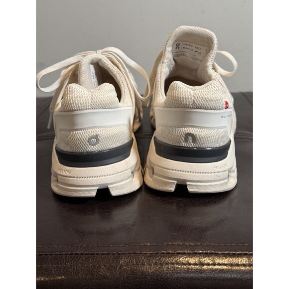 On Cloud Cloudswift Low Top Running Sneakers Women Size W9 White Helion Cloudtec - Picture 4 of 6